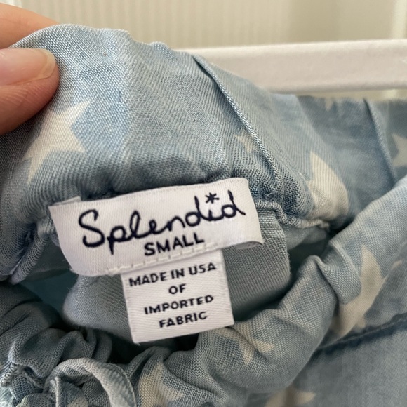 Splendid chambray short with stars - Picture 3 of 3